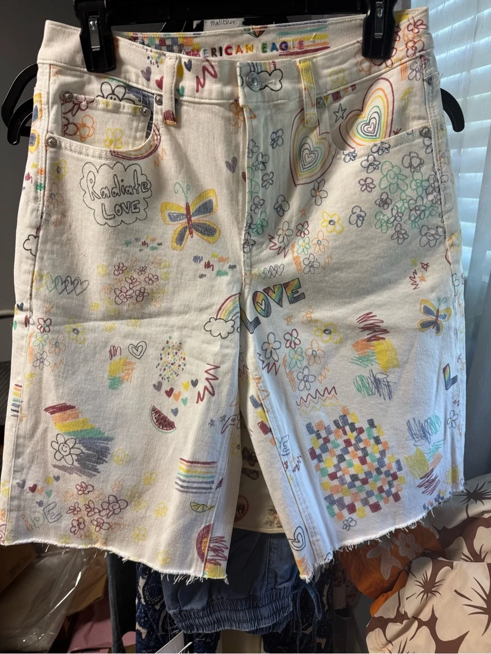 AE Stretch Low-Rise Baggy Bermuda Short RT $70 NWOT - Picture 4 of 10